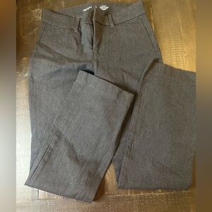 Old Navy Charcoal Gray Pixie Flare Pants Size 2 Short